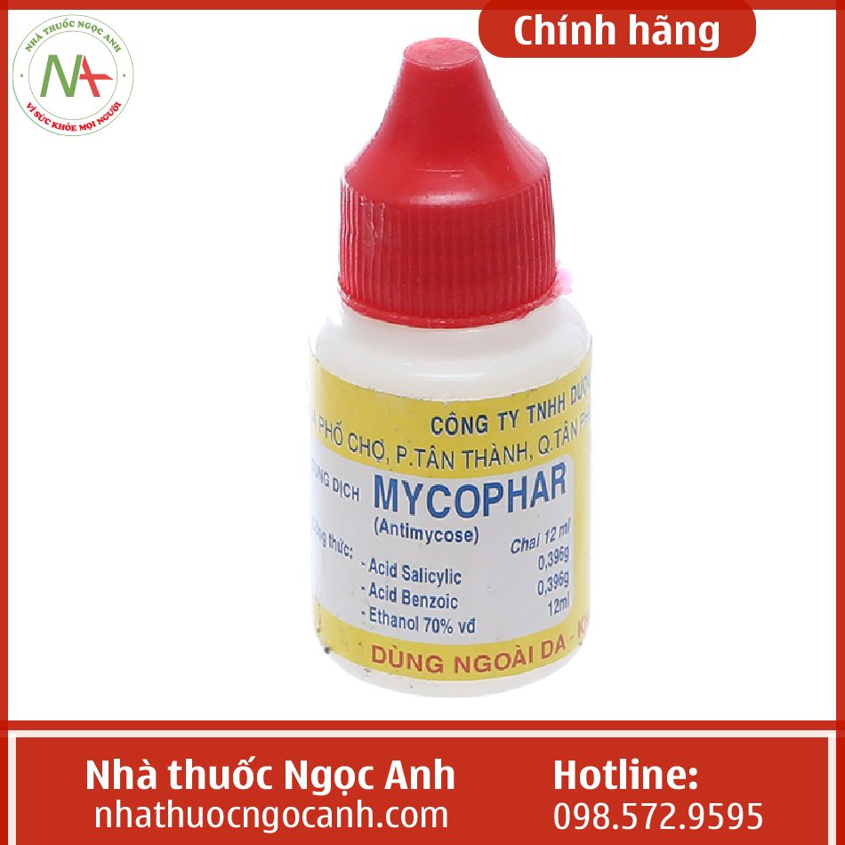 Công dụng thuốc Mycophar