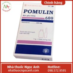Tác dụng thuốc Pomulin 600mg Injection