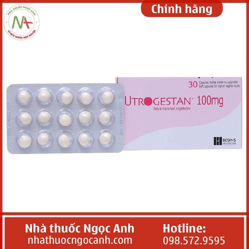 Thuốc utrogestan 100mg có hiệu quả trong việc trị rối loạn liên quan đến thiếu progesteron không?
