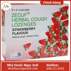 thuốc Zecuf Herbal Cough Lozenges (Strawberry Flavour) thành phần
