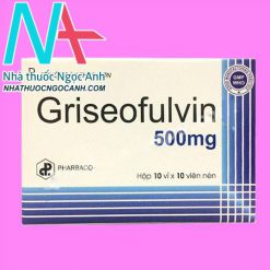 Thuốc Griseofulvin pharbaco