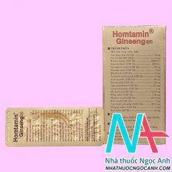 thuốc Homtamin Ginseng