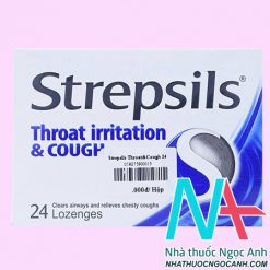 Thuốc Strepsils throat irritation & Cough có tác dụng gì