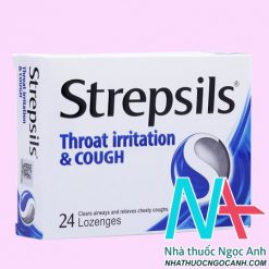 Thuốc Strepsils throat irritation & Cough giá bao nhiêu