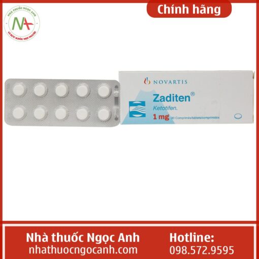 Thuốc Zaditen 1mg là thuốc gì?