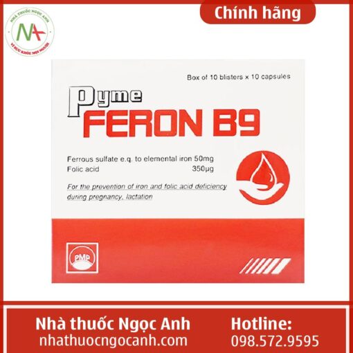 Thuốc bổ máu Pymeferon B9