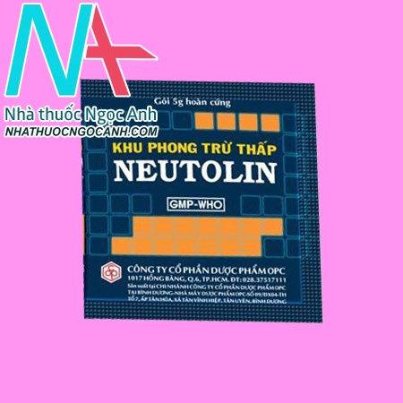 Gói thuốc Khu phong trừ thấp Neutolin 
