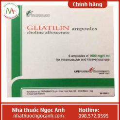 Công dụng thuốc Gliatilin ampoules