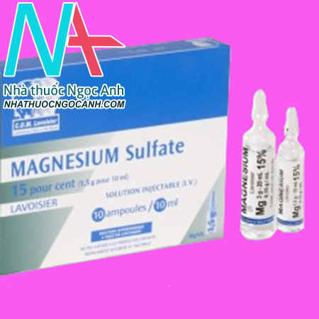 Thuốc Magnesium sulphate Proamp 0.15g/ml