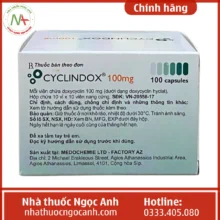 Hộp thuốc Cyclindox 100mg