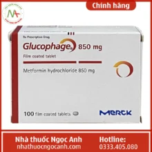 Hộp thuốc Glucophage 850mg
