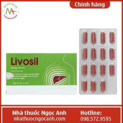 Thuốc Livosil 140mg hộp màu xanh