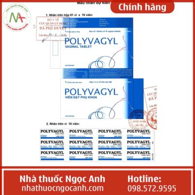 Nhãn thuốc Polyvagyl