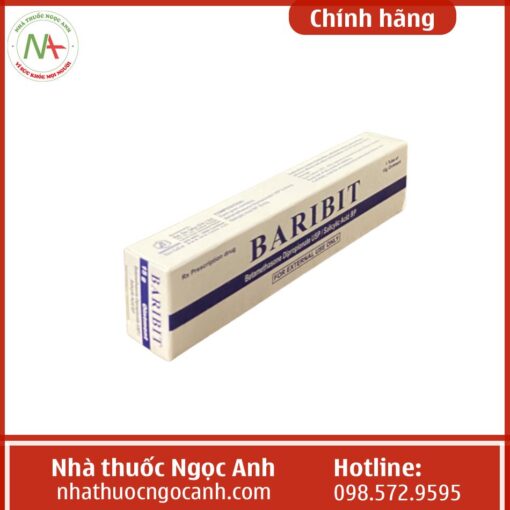 Thuốc Baribit 15g là thuốc gì, có tác dụng gì, giá bao nhiêu, mua ở đâu