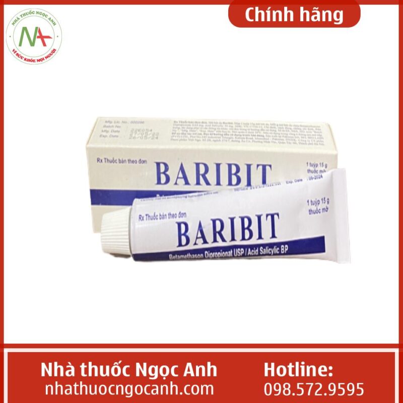 Thuốc Baribit 15g là thuốc gì, có tác dụng gì, giá bao nhiêu, mua ở đâu