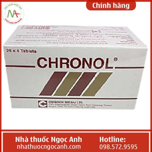 thuốc Chronol Charoon Bheasaj liều dùng