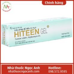 Tác dụng thuốc Hiteen Gel 10g