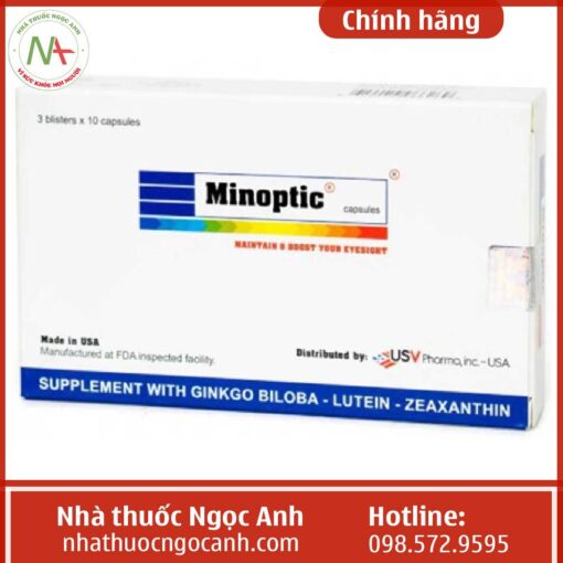 hộp thuốc Minoptic