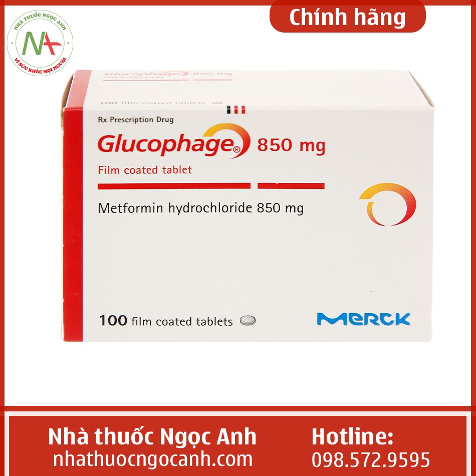 Glucophage 850 có liên quan đến insulin không?