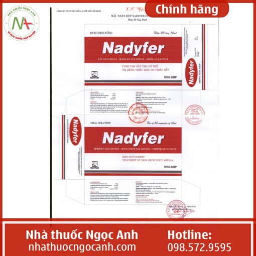 Hình ảnh thuốc Nadyfer 10ml