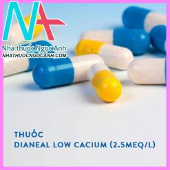 Thuốc Dianeal low cacium (2.5mEq/l) peritoneal dialysis solution with 1.5% dextrose