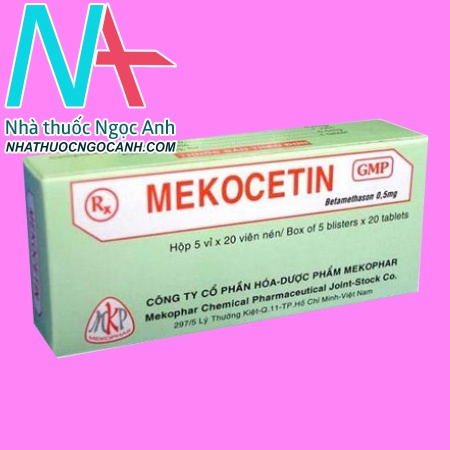 Hộp thuốc Mekocetin