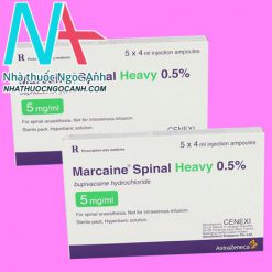 Hộp thuốc Marcaine Spinal Heavy 0,5%