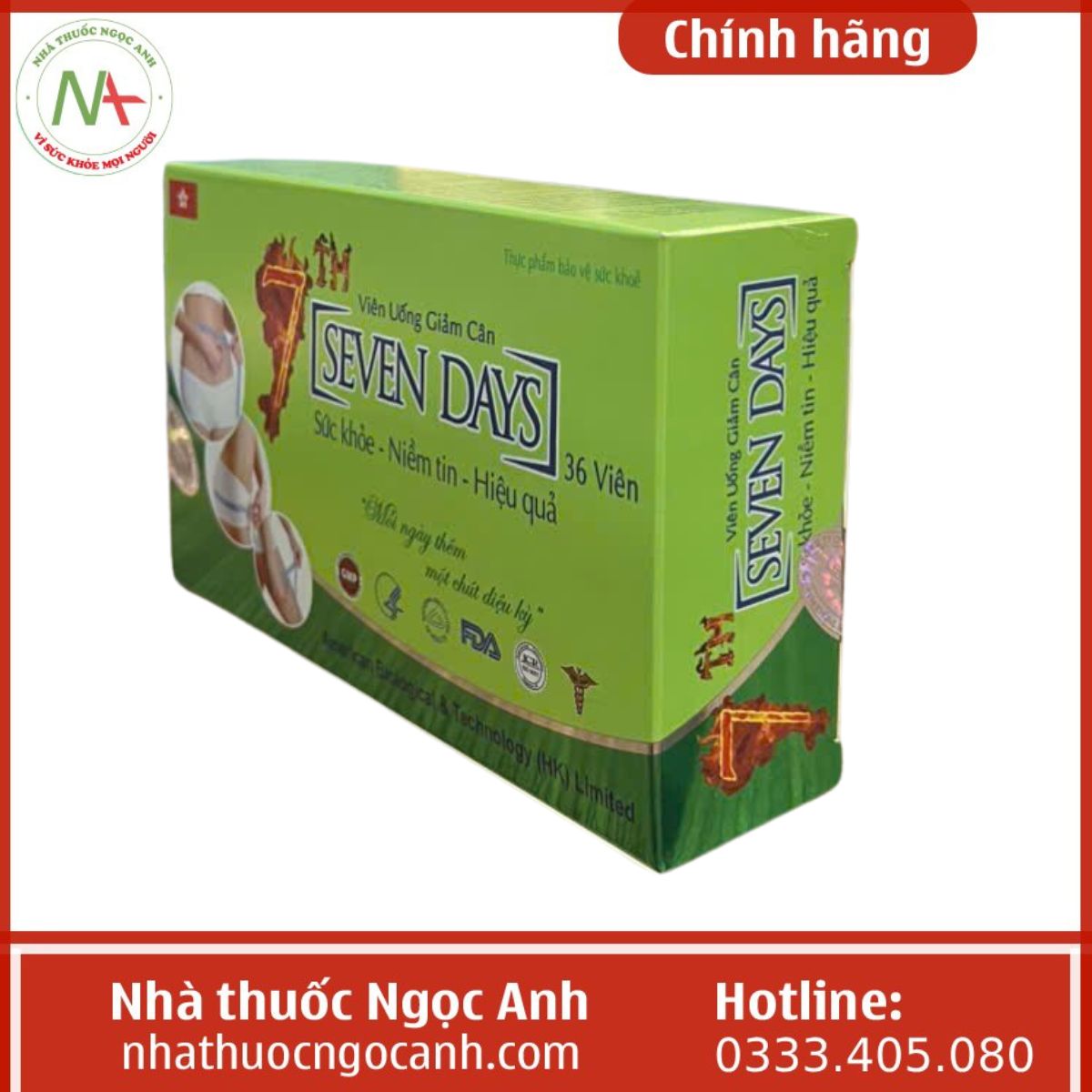 Viên uống giảm cân Seven Days 