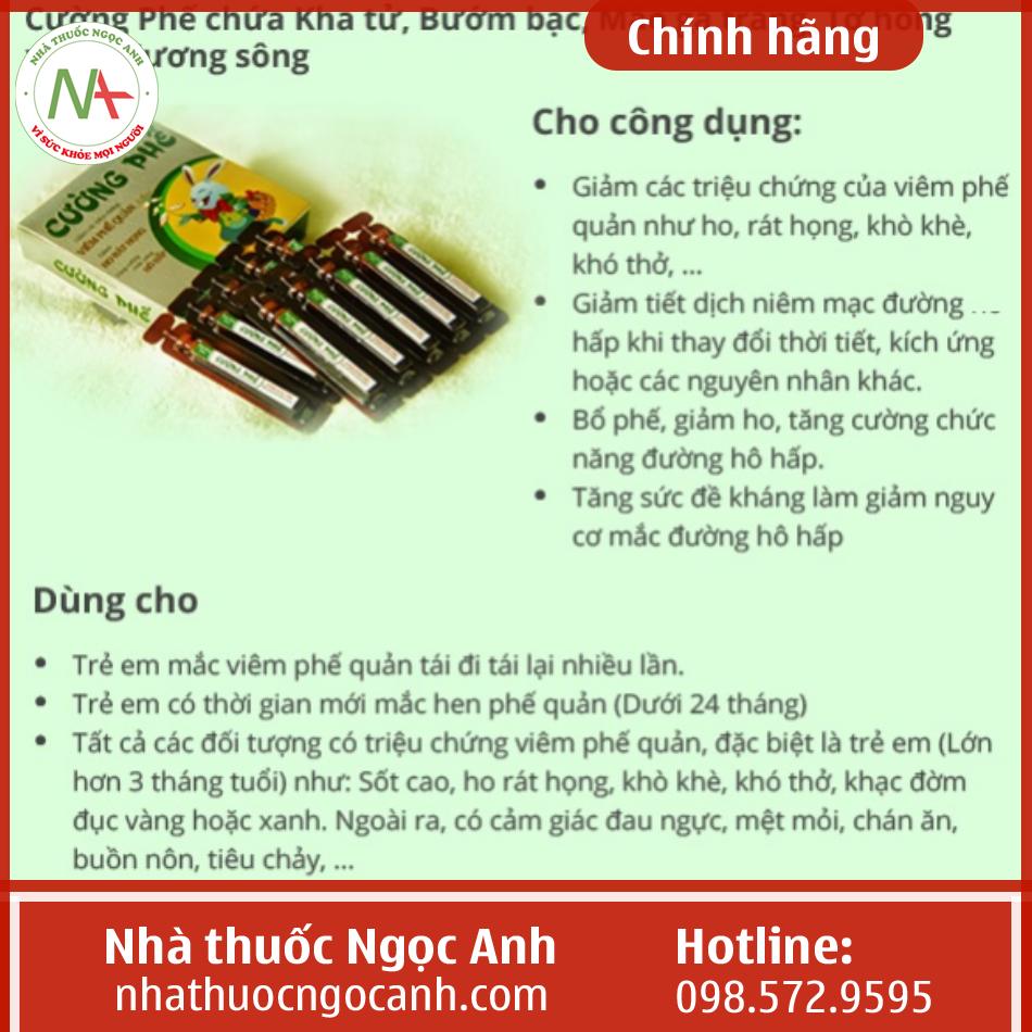 Siro Cường Phế Lotus