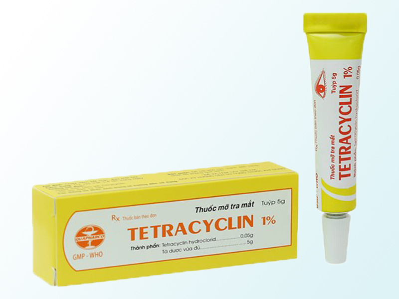 Thuốc mỡ Tetracyclin hydroclorid chứa lanolin