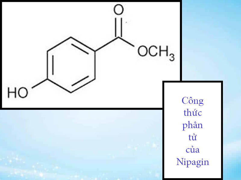 Công thức phân tử của Nipagin