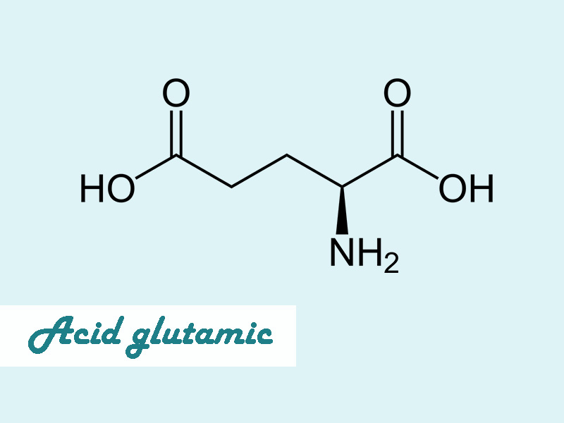 Công thức của acid glutamic