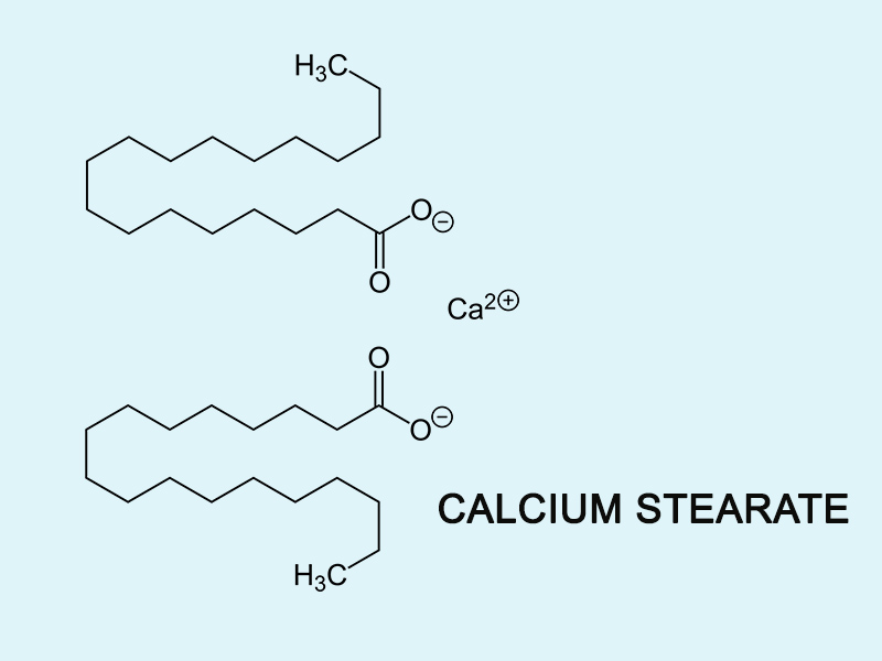 Cấu trúc hóa học Calcium Stearate