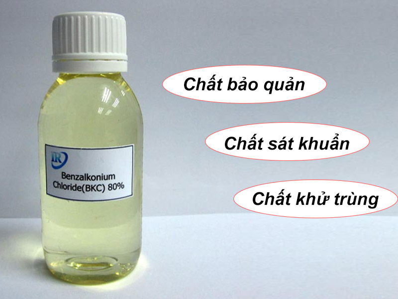 Chức năng của Benzalkonium Chloride