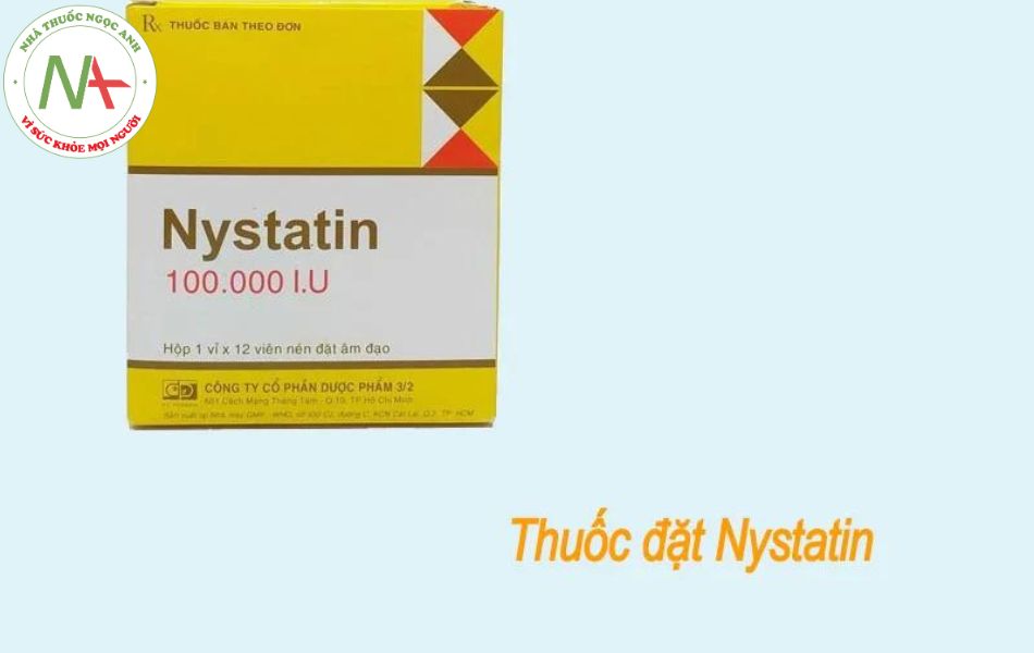 Hình ảnh: Thuốc đặt Nystatin