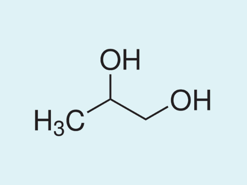 Công thức hóa học của Propylen glycol