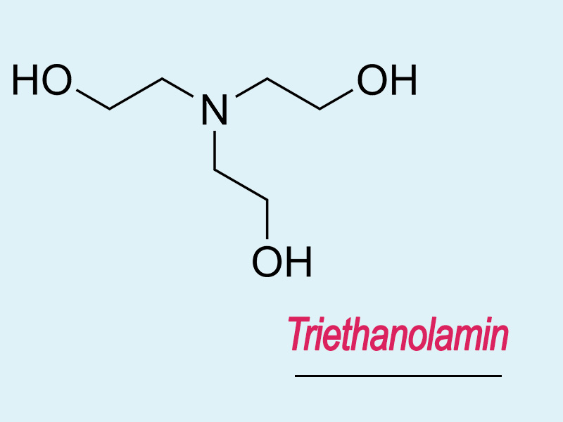 Công thức hóa học của Triethanolamin