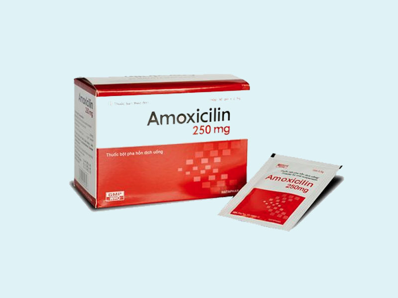 Bột pha hỗn dịch Amoxicilin