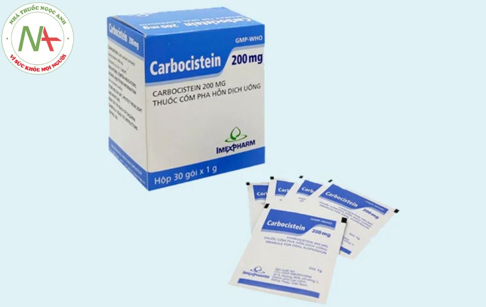 Thuốc chứa carbocistein