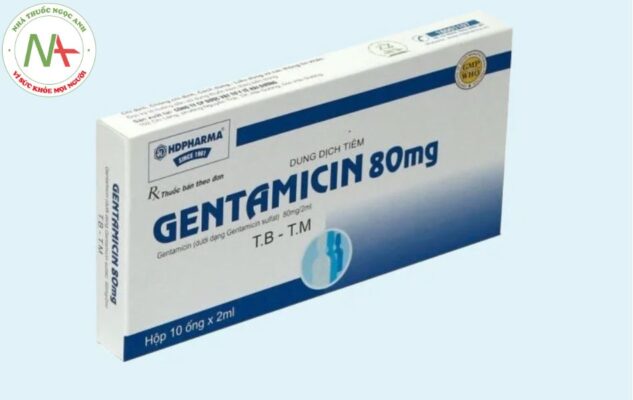 Dung dịch tiêm Gentamicin