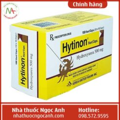 Hộp thuốc Hytinon Hard Caps 500mg