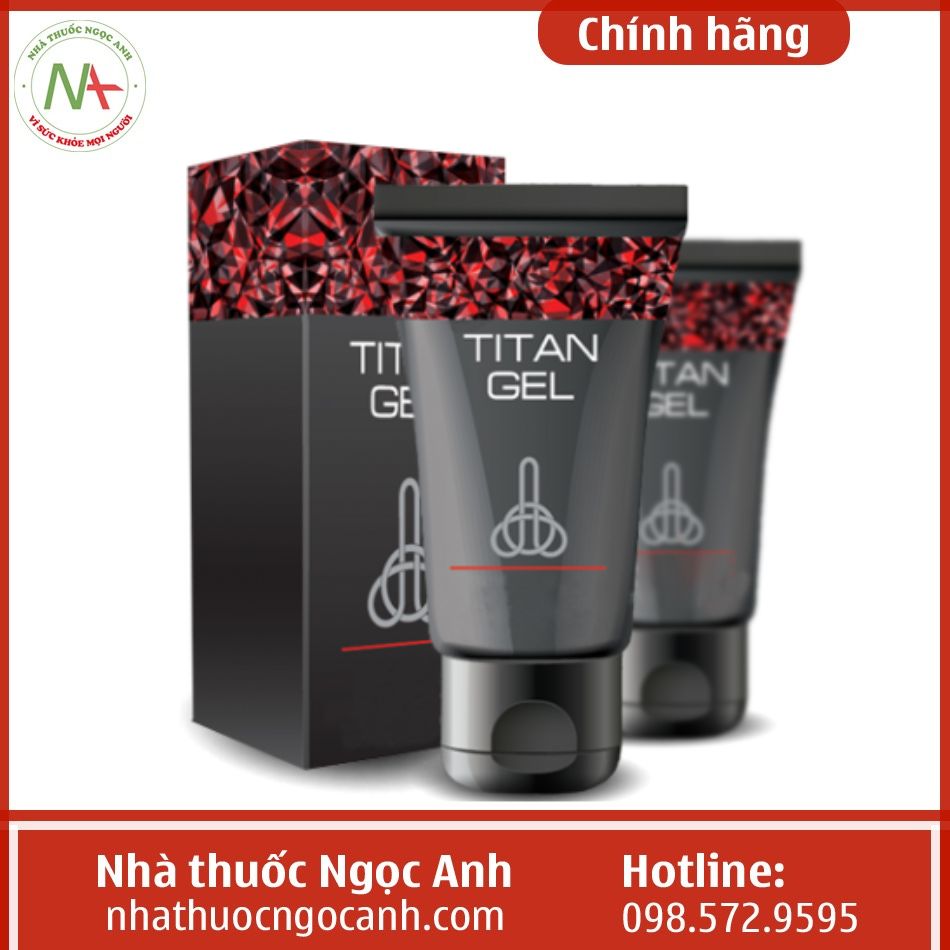 Chai và hộp titan gel