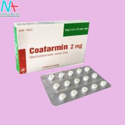 Tác dụng không mong muốn của thuốc Coafarmin
