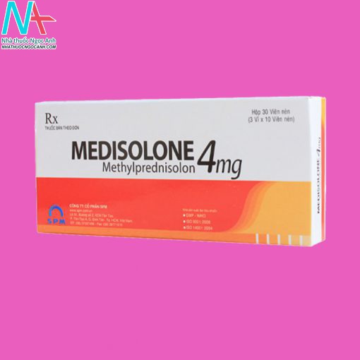 Thuốc Medisolone giá bao nhiêu?