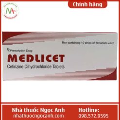 Hộp thuốc Medlicet
