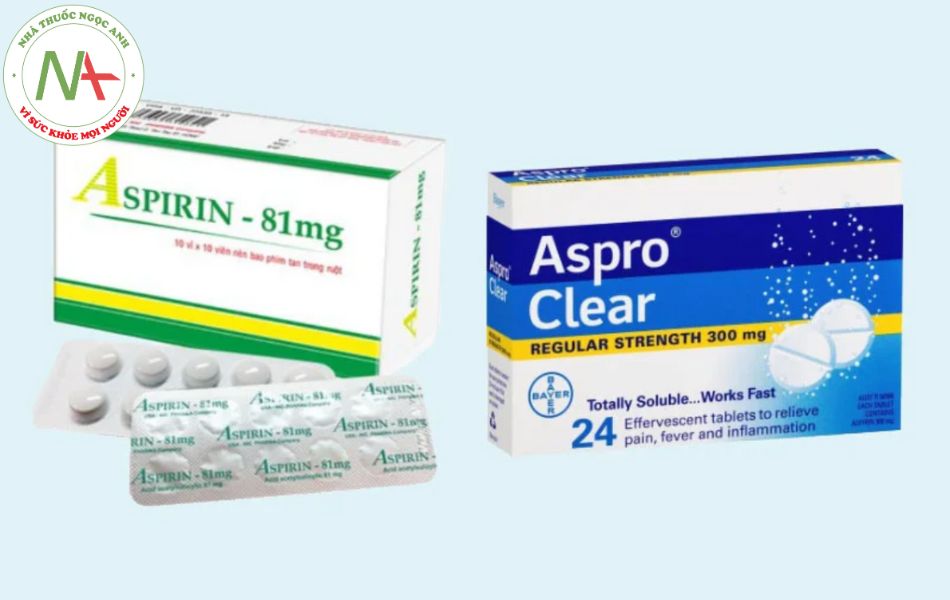 Thuốc chứa Aspirin