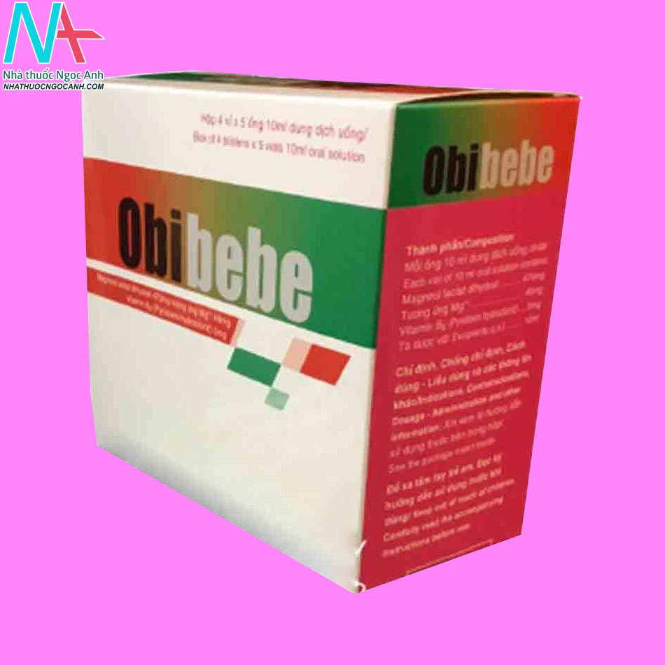 Hình ảnh thuốc Obibebe dạng hộp 