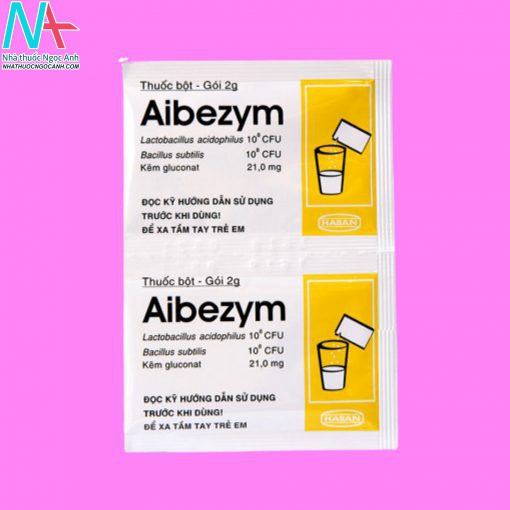 Hình ảnh gói thuốc Aibezym