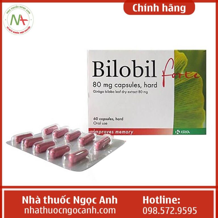 Hình ảnh thuốc Bilobil forte 80mg