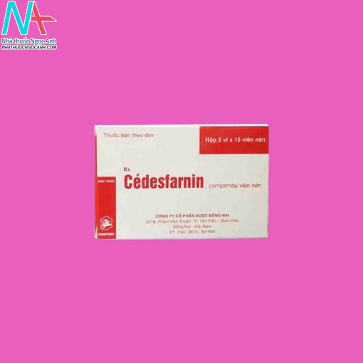 Hình ảnh thuốc Cedesfarnin